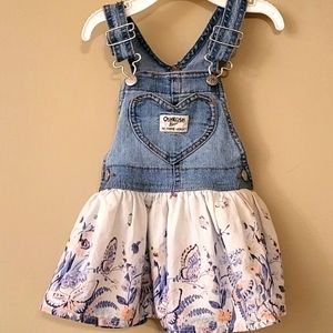 OshKosh B'Gosh Vestbak denim jumper dress
